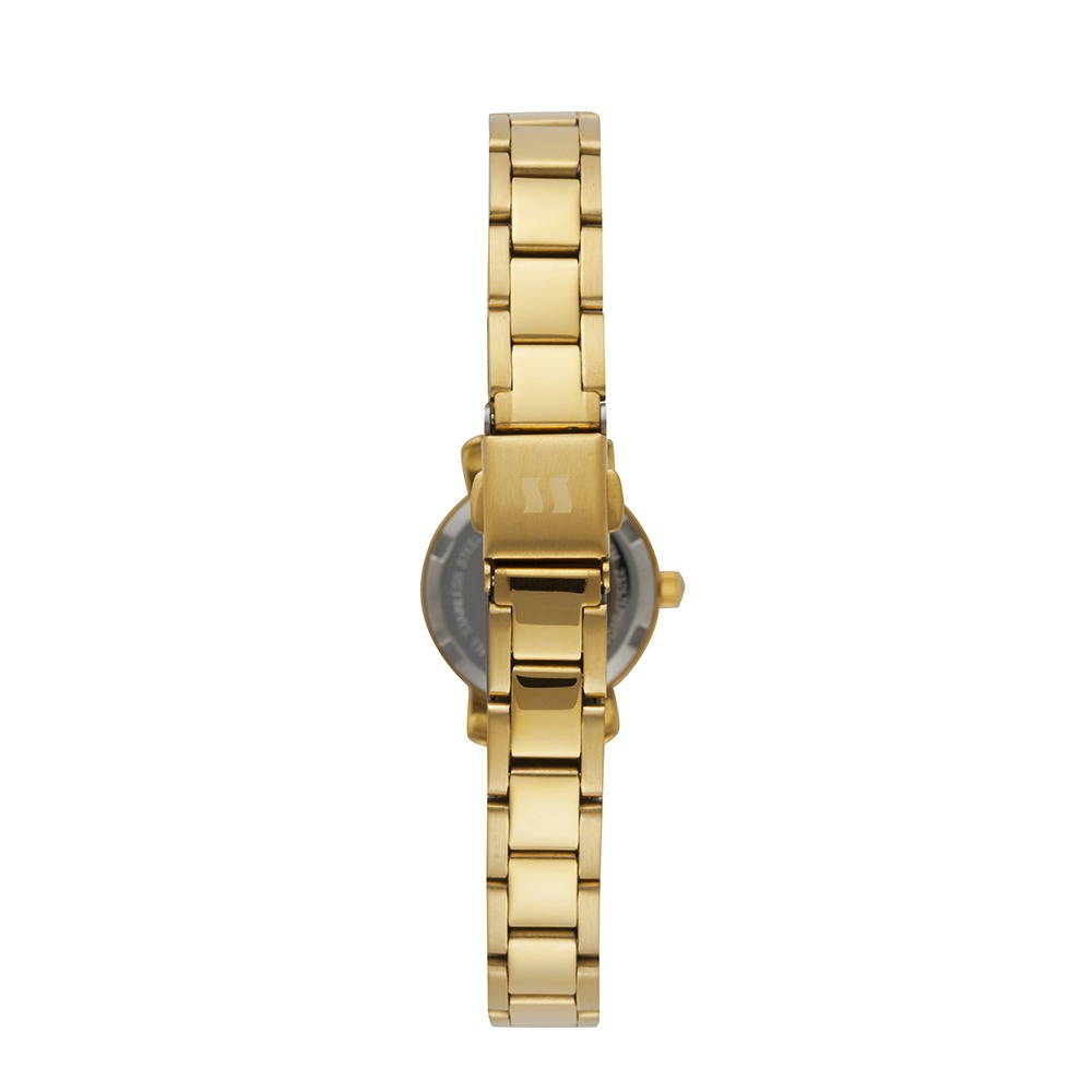 Relógio Seculus Feminino Champagne Clássico