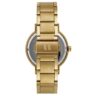 77319LPSVDS1 Relógio Seculus Feminino Dourado Visor Amplo com Pedras