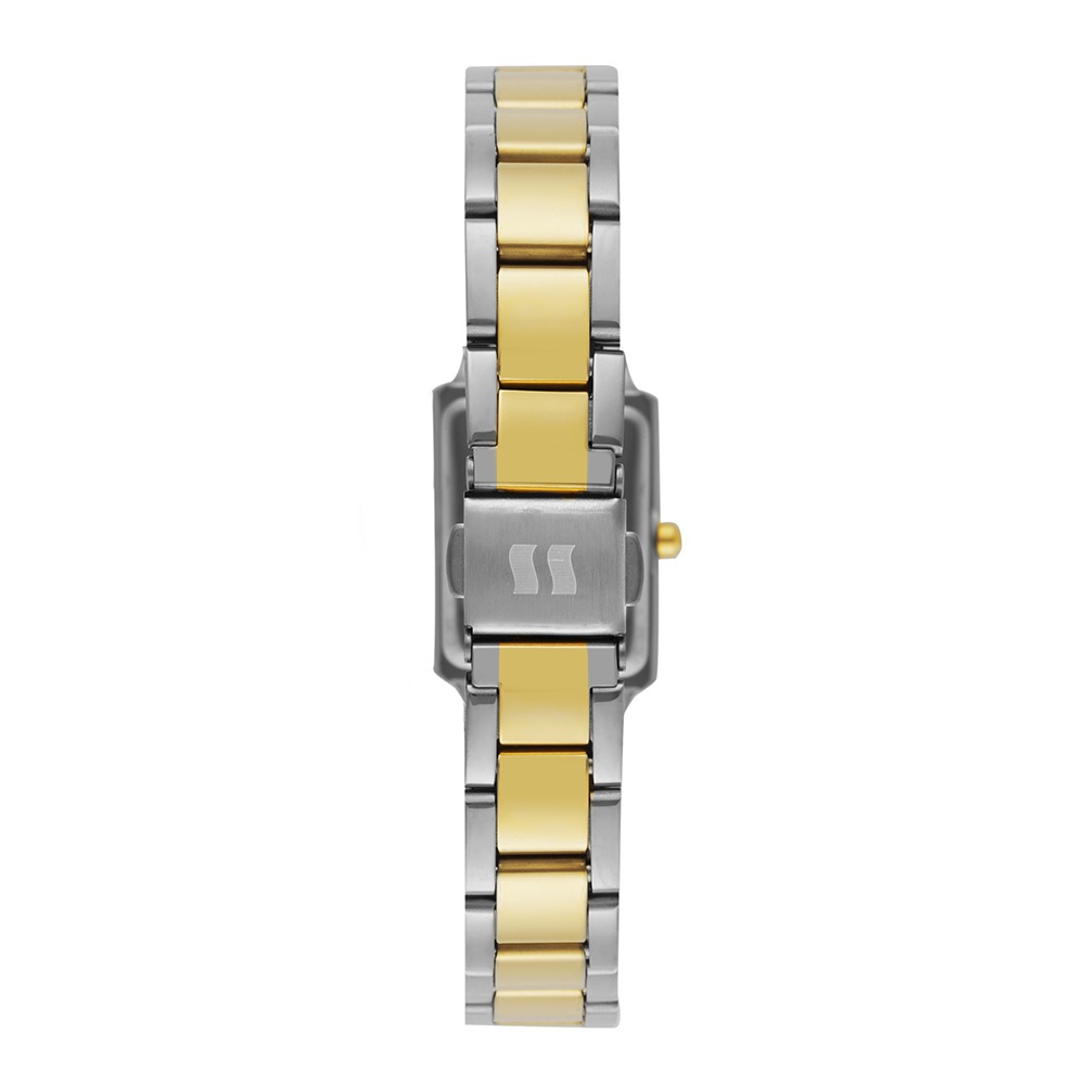 44338LPSVBA2 Relógio Seculus Feminino Bicolor Marcação Completa