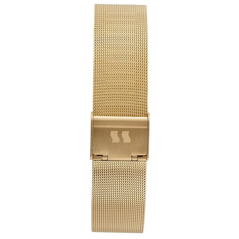 77144LPSVDS1 Relógio Seculus Feminino Retangular Dourado