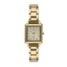 Relógio Feminino Quadrado Dourado