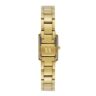 Relógio Feminino Quadrado Dourado