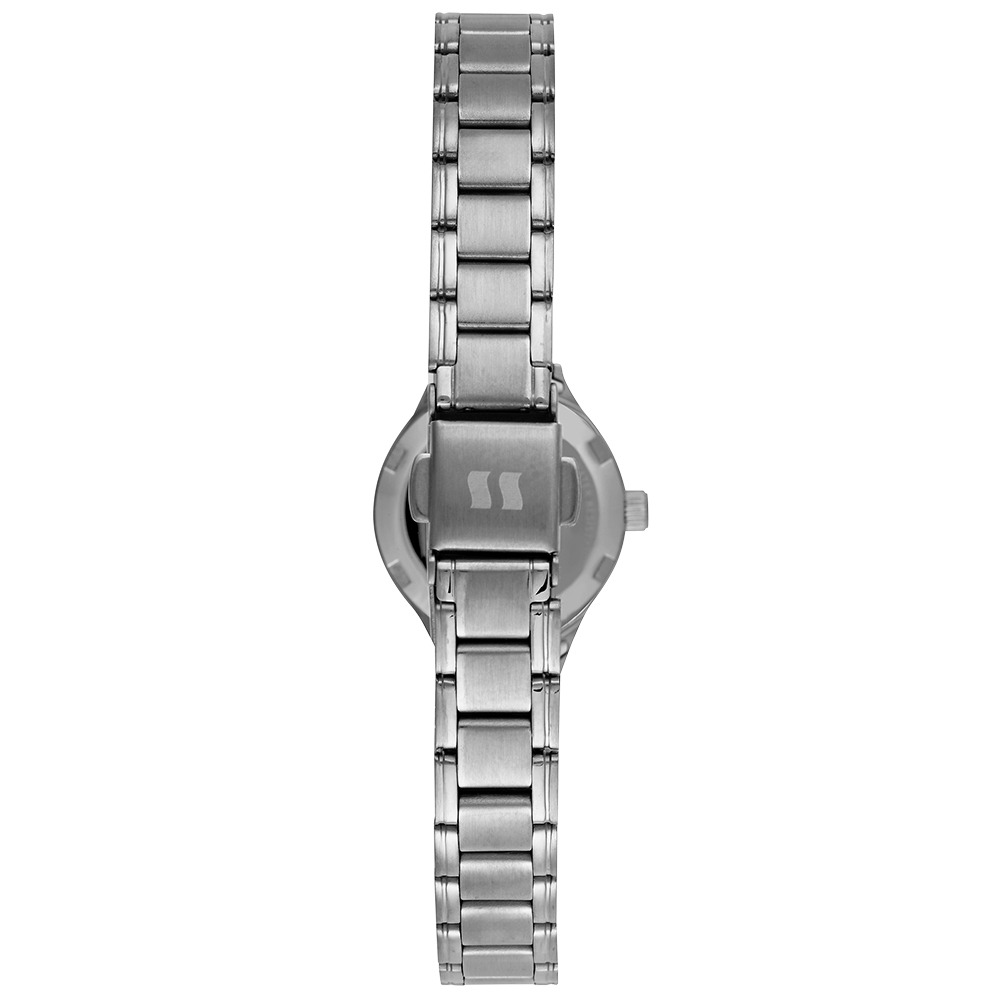 44190L0SVNA2 Relógio Seculus Feminino Cristais Prata