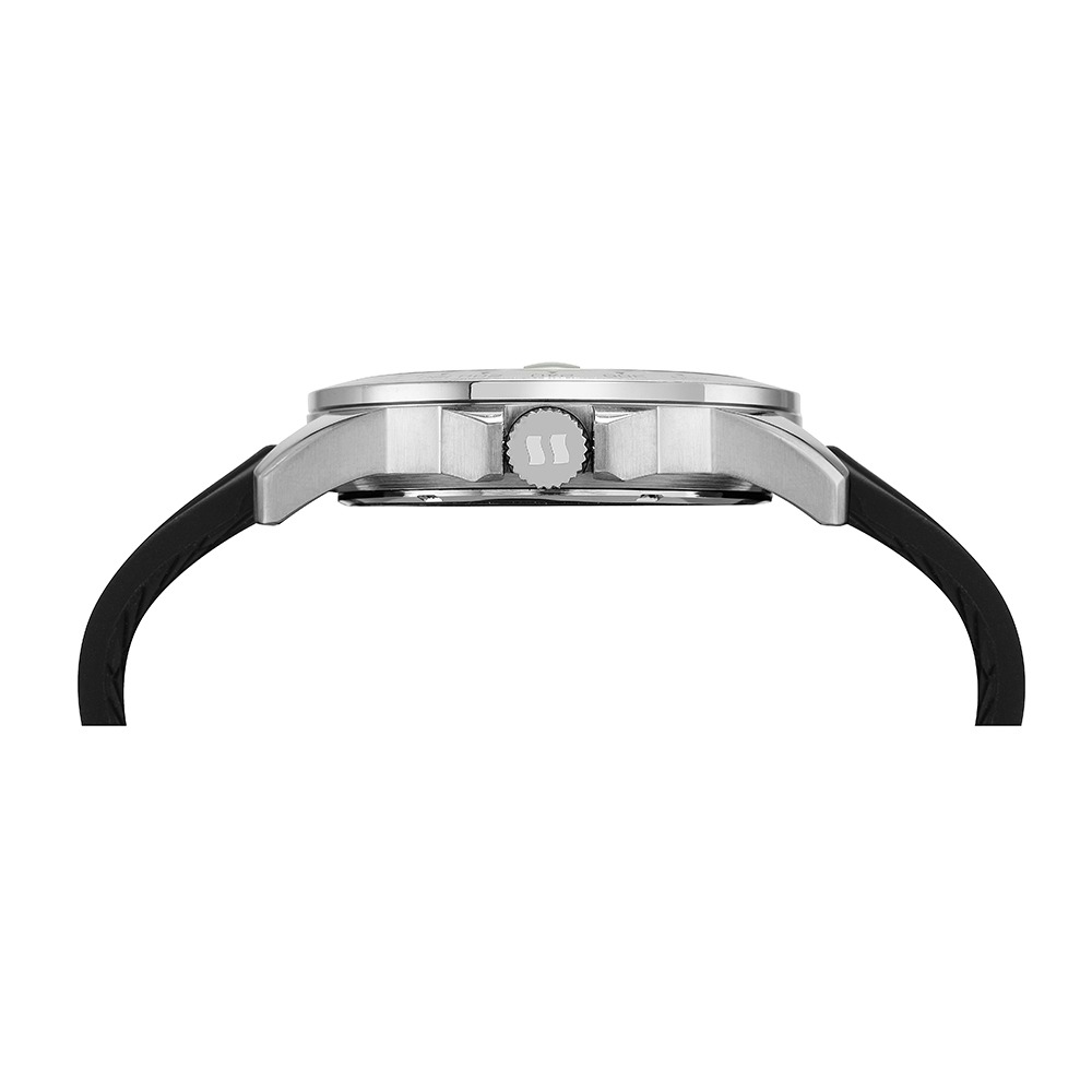Relógio Seculus Masculino Silicone Preto