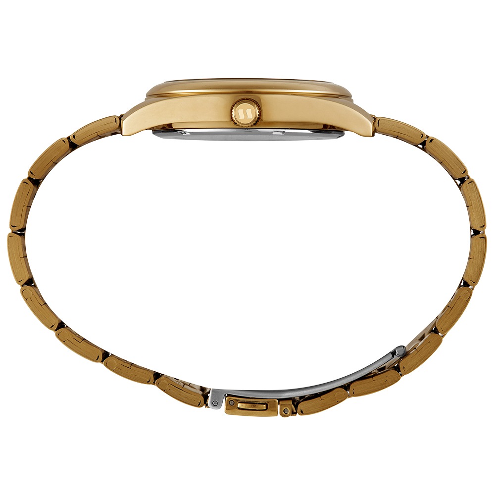 21000GPSVDA2 Kit Relógio Seculus Masculino Dourado