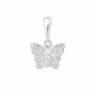 Pingente Borboleta Cravejada Prata 925