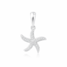 Pingente Estrela Do Mar Cravejada Prata 925
