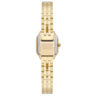 LGSS0076-C3KX 2 Relógio Orient Mini Feminino Analógico Dourado Com Cristais Swarovski