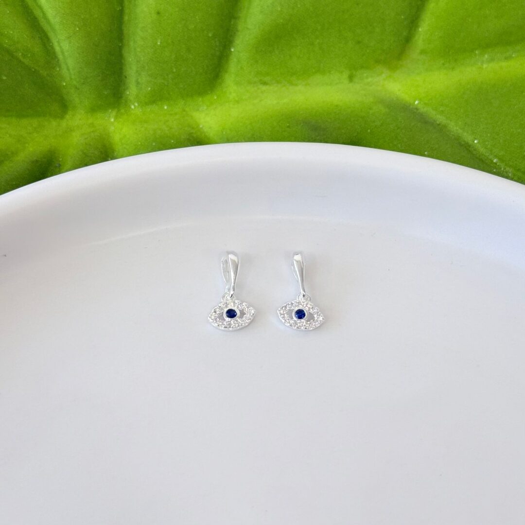 PINGENTE OLHO GREGO Pingente Olho Grego Cravejado Prata 925