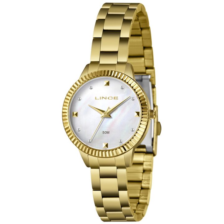 LRG4814L34-B1KX Relógio Dress Feminino Analógico Dourado
