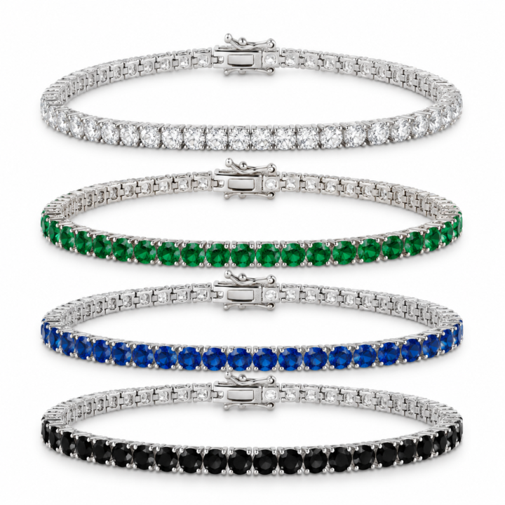 Pulseira Riviera Prata 925