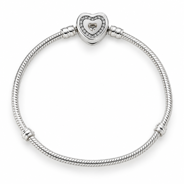 Pulseira Para Berloques Prata 925