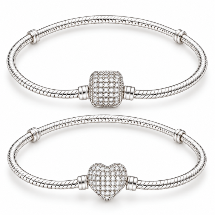 Pulseira Para Berloque Prata 925