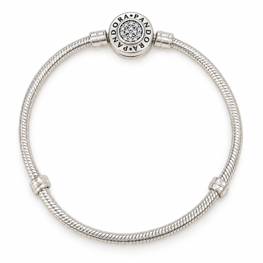 Pulseira Para Berloque Prata 925