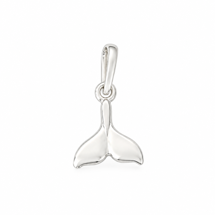 Pingente Cauda de Baleia Prata 925